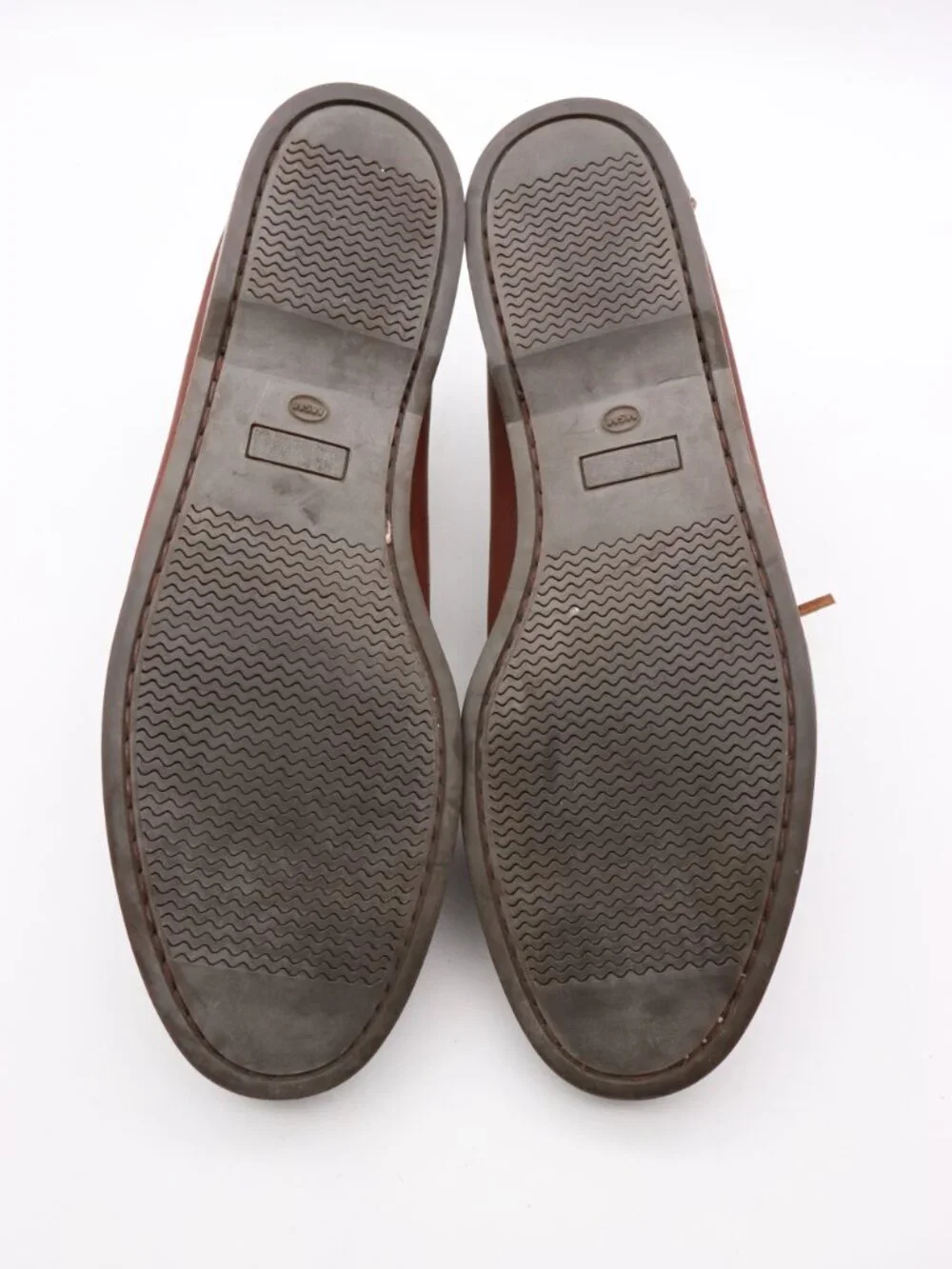 Allen Edmonds Center Fielder Shoes Mens Size 12 D Brown Leather Boat Deck Casual